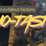 Folio-Tastic Fallout: Factions Folio Buch Blogpost Titelbild